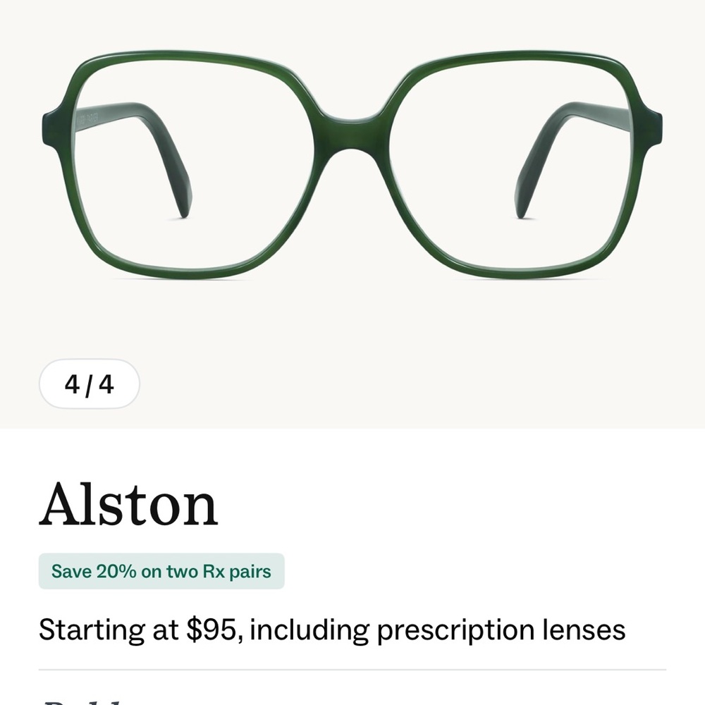 Warby Parker Alston